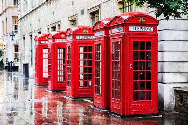 Rote Telefonzellen London